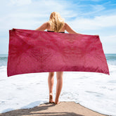 Honeycomb Harmony Texture Premium Bath Towel